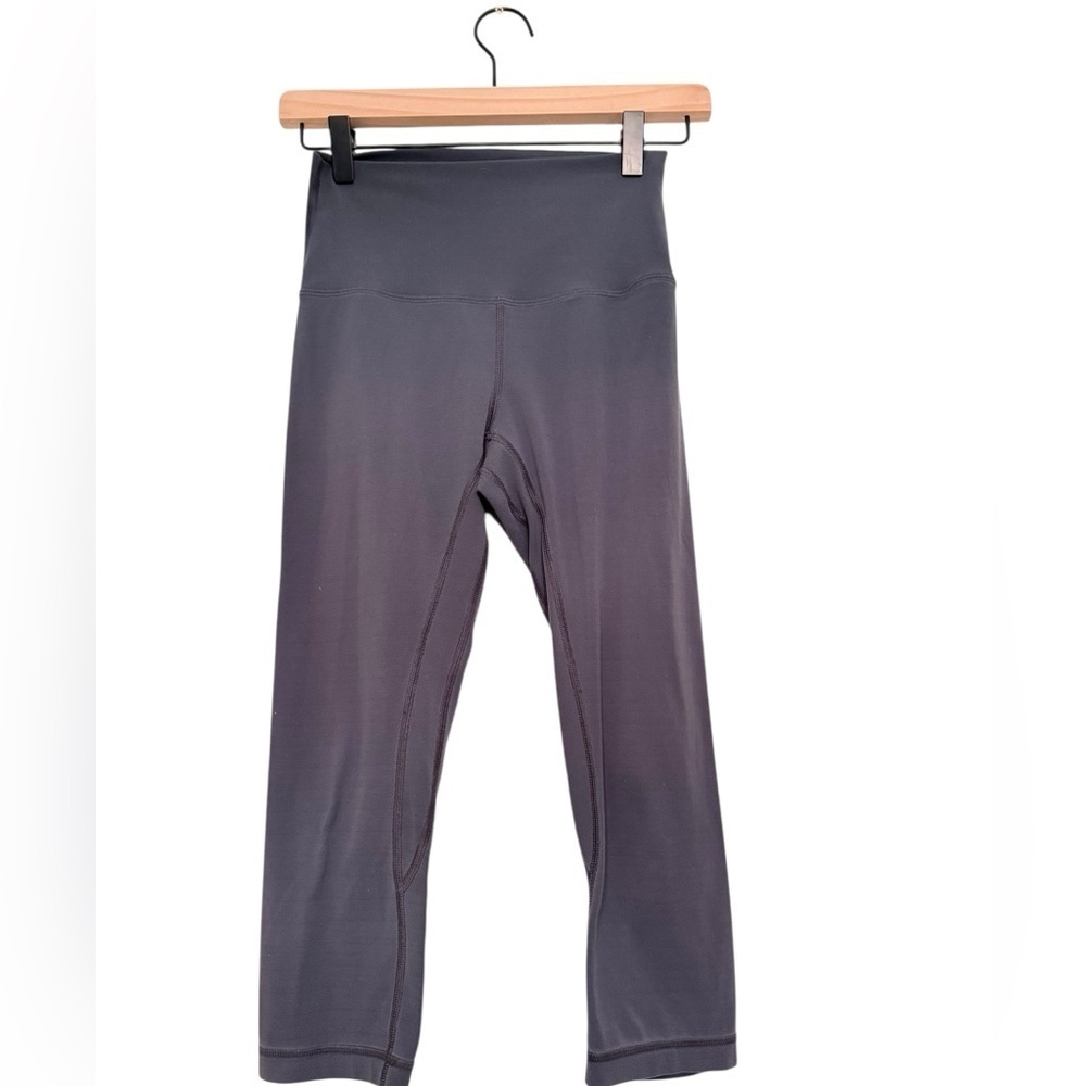 Lululemon Align Crop (19")- Dark Carbon - Picture 6 of 9